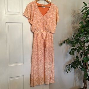 Orange Midi dress 🍊